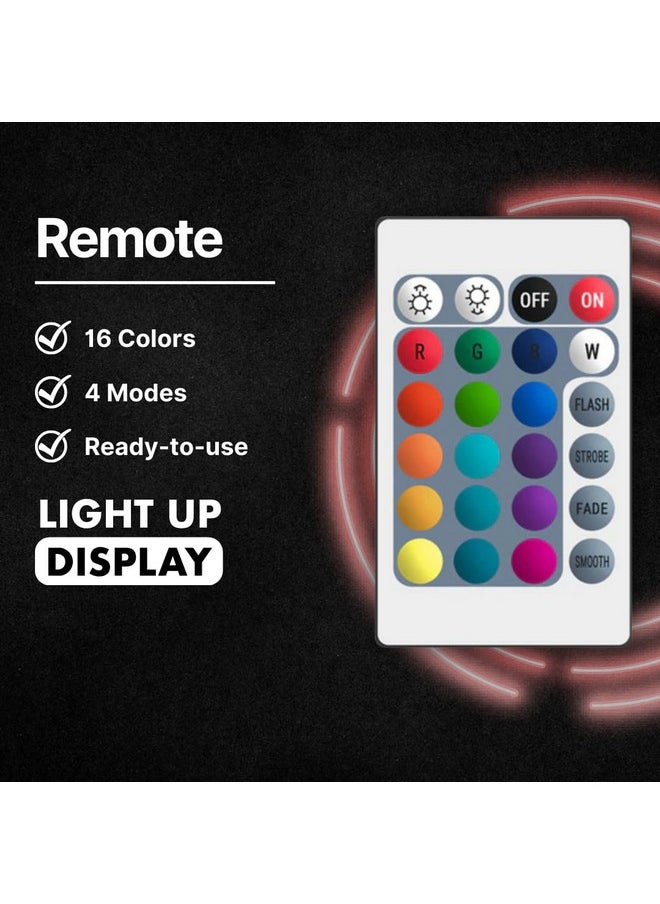 null - Light Up Sports Card Display Stand with LED Base for Graded Slabs, One-Touches, Top Loaders - PSA, BGS, SGC, TCG - Color-Changing Remote - Gift for Collectors - Image 1