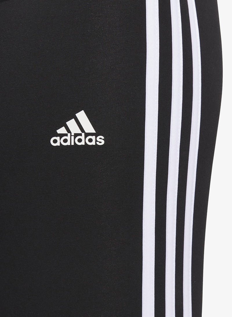 Adidas Essentials 3-Stripes High-Waisted Single Jersey Leggings - Image 3