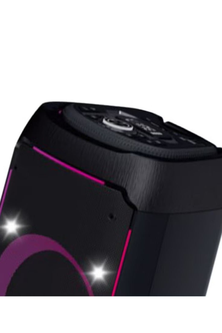 Platinum Bluetooth Speaker , Professional Battery Powered Speaker System, 10" Deep Bass Boost Control, 7.4V/5400mAh Lithium Battery, Bluetooth, SD Card Slot, USB Port, Remote Control, 60W RMS Flame & Music Spectrum LED light , AH-10800 - Image 2