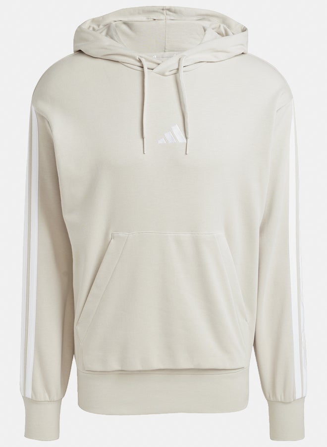 Adidas Essentials 3-Stripes French Terry Hoodie  - Image 2