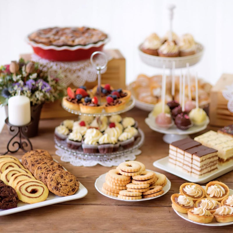 Transparent Macaron Tower Display Rack for Party Desserts Multi-layer Cupcake and Cake Stand Sturdy Plastic Dessert Rack for Wedding and Ornament Display - Image 4
