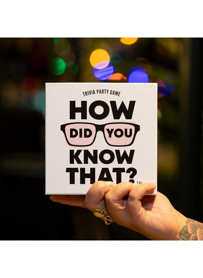 Hygge Games - How Did You Know That? Trivia Party Game White - Image 1