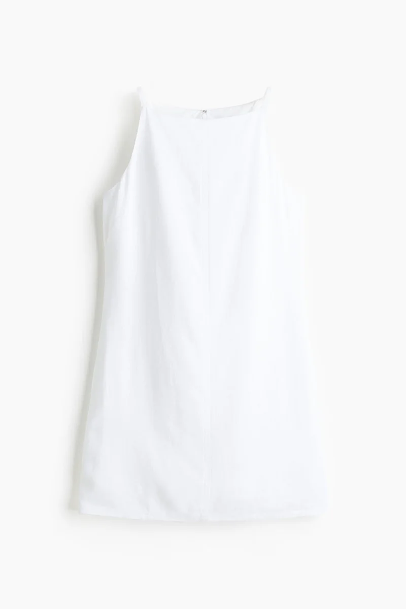 H&M Linen-blend strappy dress