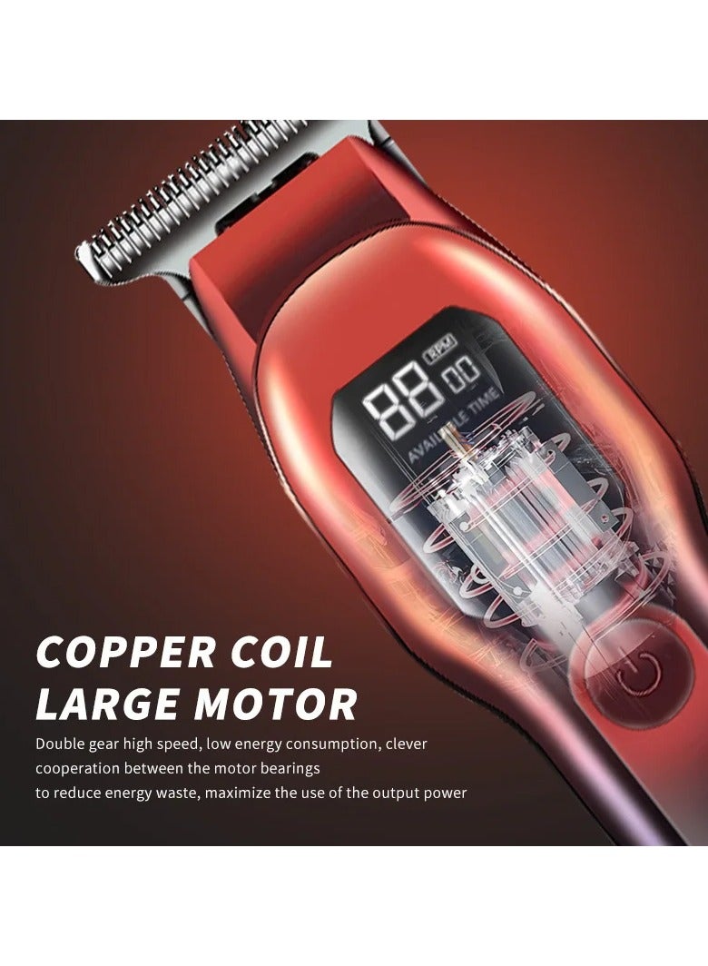 AROAQ Electric Hair Trimmer Shaver Home Trimmers for Men Hair Clipper Professional Rechargeable Shavers Barber Hair Cutting Machine - Image 4