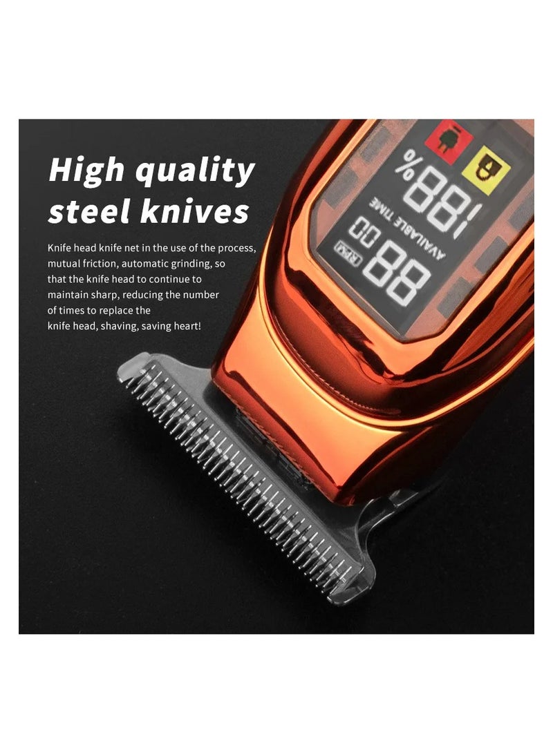 AROAQ Electric Hair Trimmer Shaver Home Trimmers for Men Hair Clipper Professional Rechargeable Shavers Barber Hair Cutting Machine - Image 2