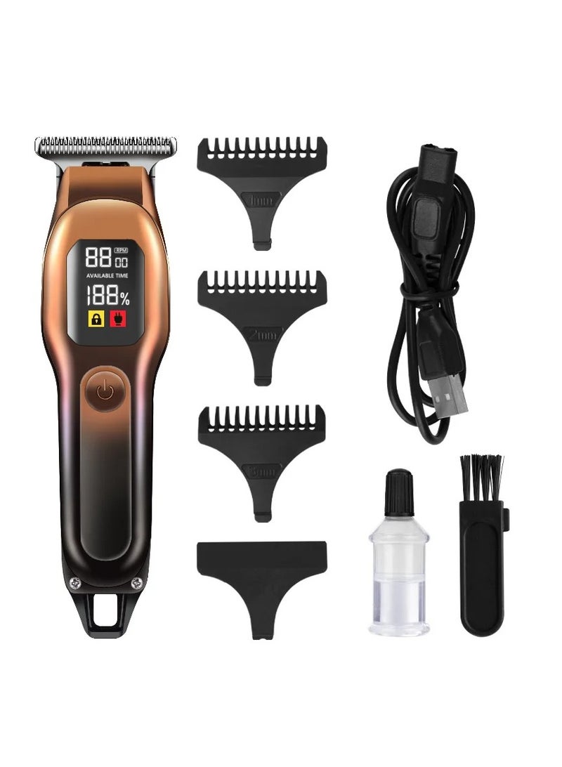 AROAQ Electric Hair Trimmer Shaver Home Trimmers for Men Hair Clipper Professional Rechargeable Shavers Barber Hair Cutting Machine - Image 1