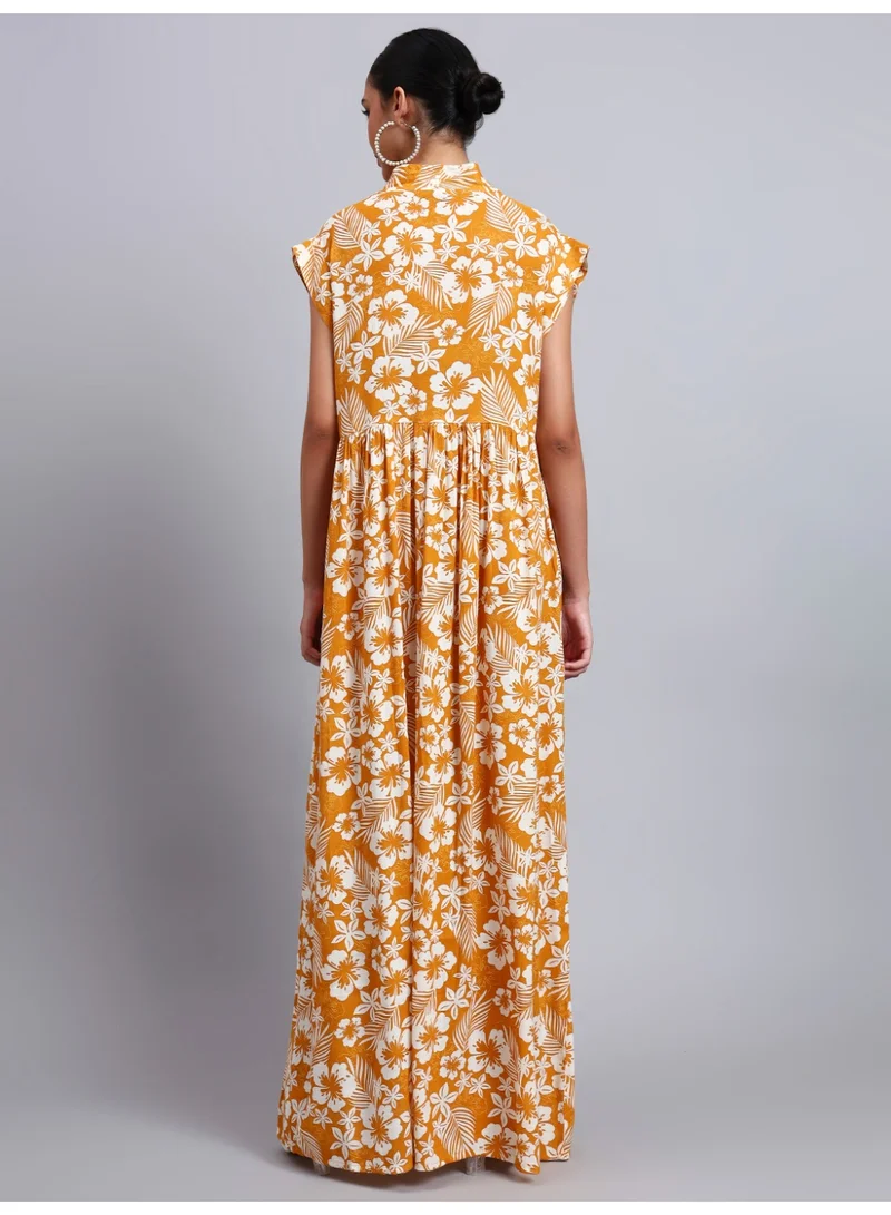 Alaya Hand Embroidered Chikankari Cotton Jalabiya-AL3697A