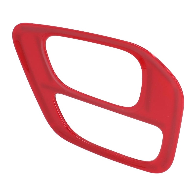 Gear Shift Panel Frame Red: ABS Material With Anti UV Coating - Precise Fitment For 2015-2021 Models Center Console Trim for Dodge Challenger Interior Upgrade - Image 3