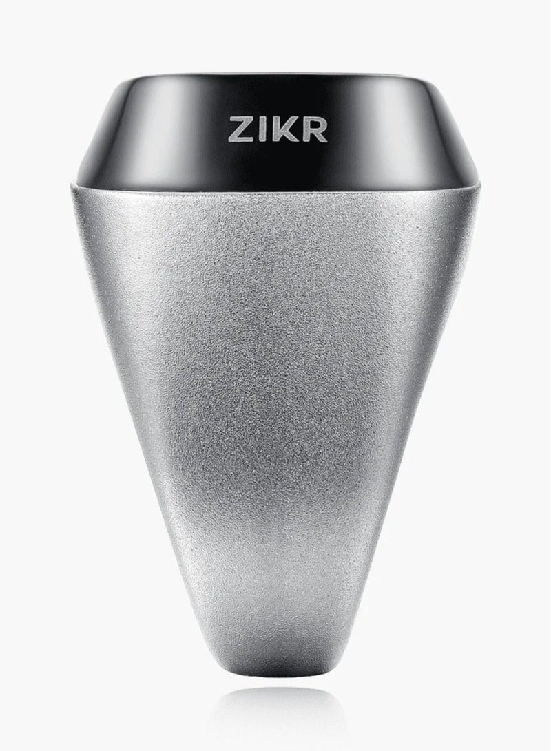 iQIBLA Digital Counter Tasbeeh  IQIBLA SMART Zikr Ring Metal 22mm Silver - Image 2