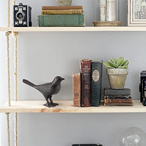 MOLIGOU Cast Iron Bird Figurine, Bird Statues Home Decor, Decorative Dove Sculpture Ornament for Farmhouse, Shelf - Image 5
