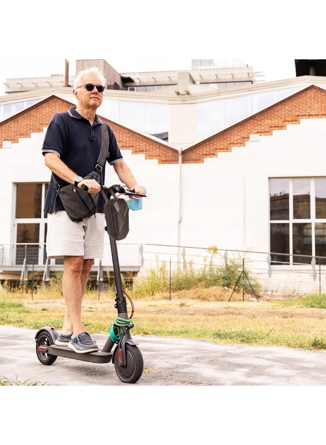 هويتك حقيبة أمامية للسكوتر مصنوعة من جلد البولي يوريثان بسعة 3.2 لتر، حقيبة تخزين صلبة مقاومة للماء من مادة إي في إيه - Image 2