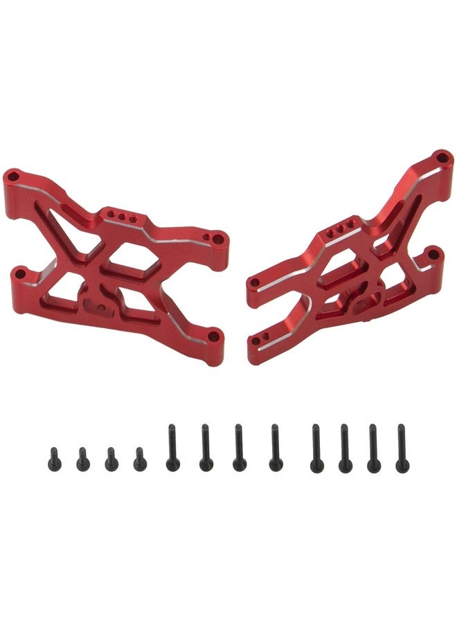 Vgoohobby Metal Front & Rear Suspension Arms Set Upgrades Parts Compatible with Arrma 1/8 Infraction 4X4 MEGA/Vendetta 4X4 3S BLX RC Car (Red) - Image 4