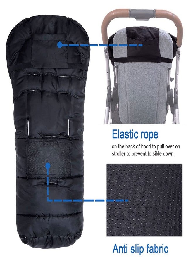 Yobee Weatherproof Toddler Footmuff Universal Sleeping Bag for Stroller, Comfortable Warm Temperature Adjustable Safe Bunting Bag, Waterproof Blanket Fit All Stroller - Image 4