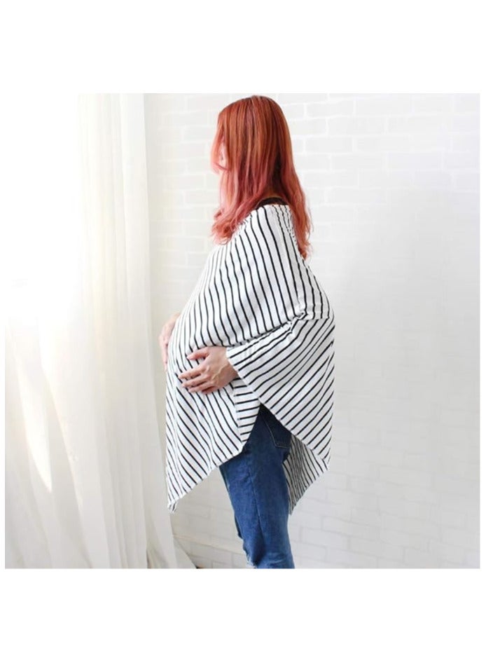Moro Moro Breastfeeding Cover with Adjustable Strap – Full Coverage & Breathable Fabric - Image 2