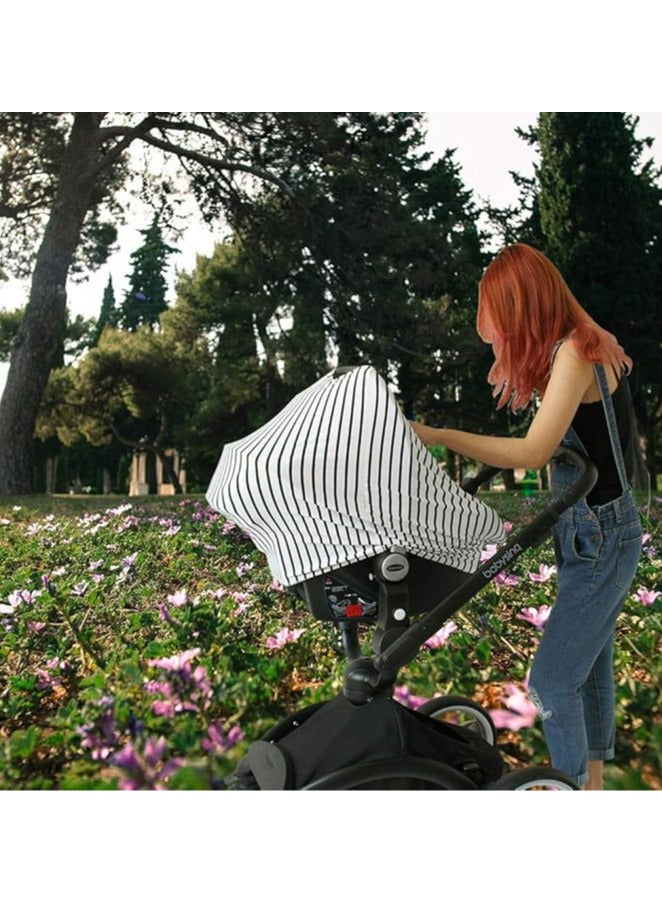 Moro Moro Breastfeeding Cover with Adjustable Strap – Full Coverage & Breathable Fabric - Image 5