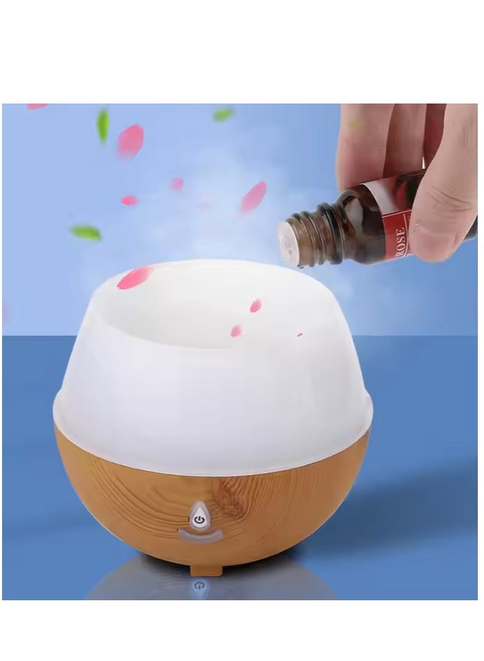 مرطب هواء بالعلاج العطري وخاصية البلوتوث - تصميم خشبي أنيق  - Image 4