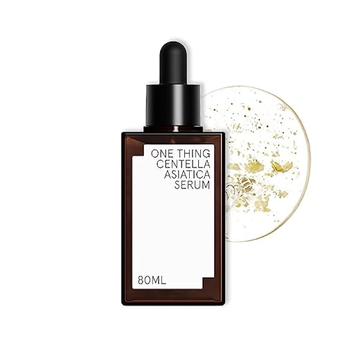 ONE THING Centella Asiatica Serum 2.7 Fl Oz | CICA HA Hyaluronic Acid Hydrating Soothing Ampoule for Oily Acne Prone Sensitive Irritated Facial Skin, Barrier Repair Fine Lines | Vegan Korean SkinCare - Image 1