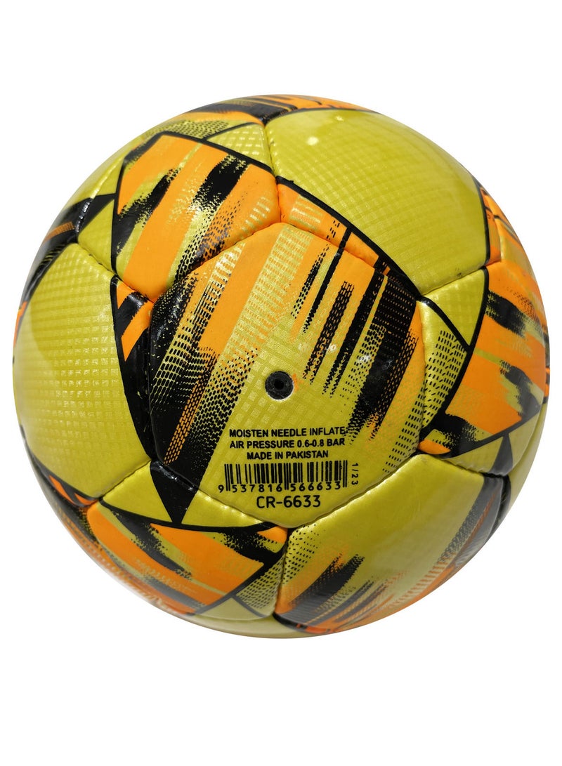 Spall Football Soccer Balls Size 5 Crystal Shine Best For Indoor/Outdoor Matches Water Proof Ball For Professional Training And Match Men Youth Boys & Girls Soccer Players - Image 3