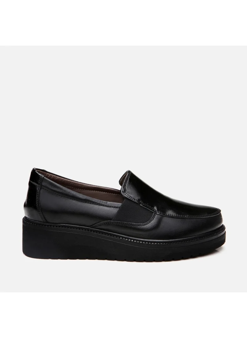Hotiç 01AYH294680A100 GENUINE Leather Black Women's Loafer