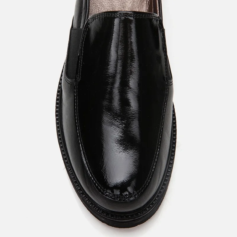 Hotiç 01AYH294680A100 GENUINE Leather Black Women's Loafer
