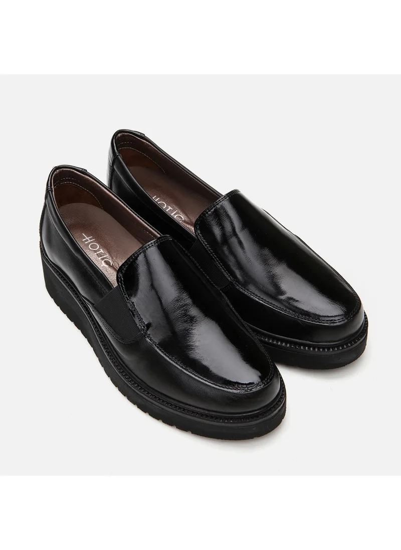 Hotiç 01AYH294680A100 GENUINE Leather Black Women's Loafer