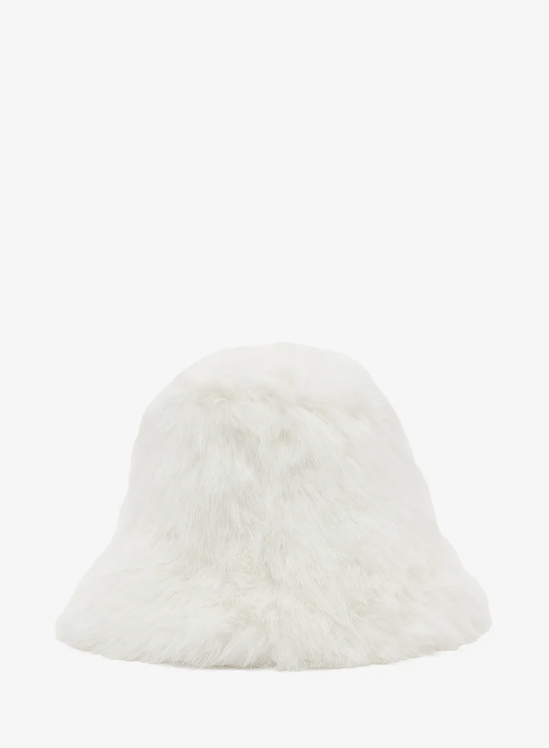 جينجر قبعة شتوية بفرو صناعي