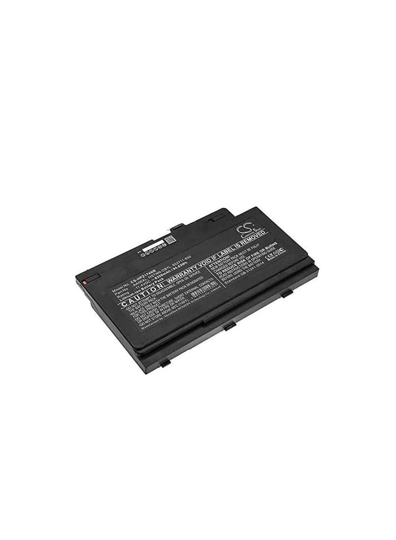Terabyte New AA06XL HSTNN-DB7L 852527-242 Battery Compatible for HP ZBook 17 G4-2ZC18ES G4-1RR26ES Z3R03UT Series 11.4V 96Wh 8420mAh - Image 3
