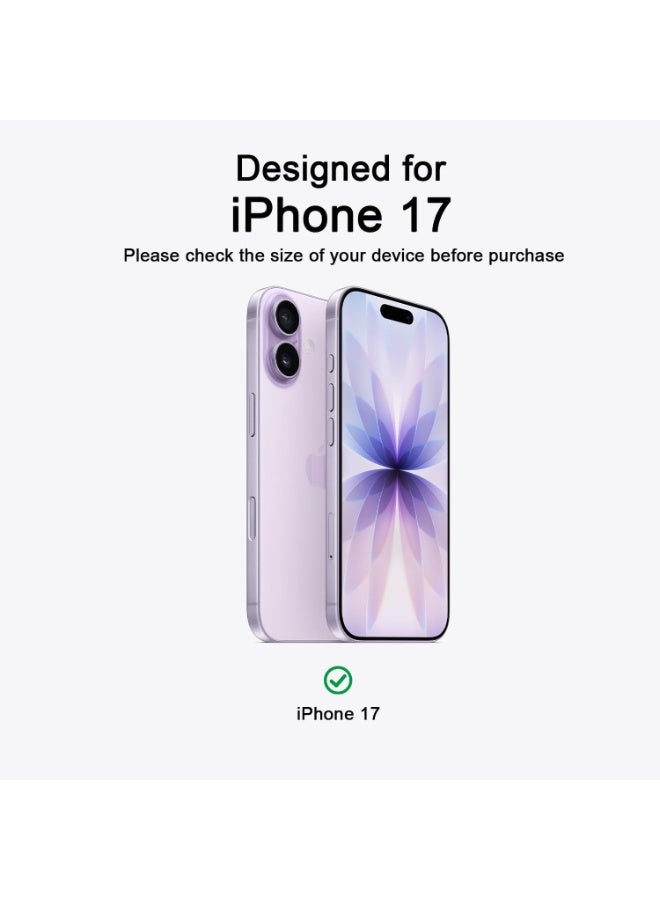 أكاليكس جراب سيليكون متوافق مع iPhone 17، جراب هاتف سيليكون سائل رفيع مع مصد مطاطي ناعم مقاوم للصدمات مكون من 3 طبقات مع بطانة من مادة TPU (رملي) - Image 2
