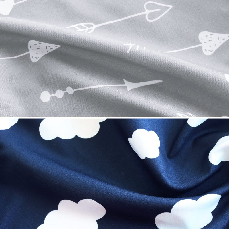 Biloban Baby Bassinet Sheets 4 Pack Compatible with ANGELBLISS, wayfong, Uuoeebb 4 in 1 Bedside and Papablic Baby Bassinet, Ultra Soft & Skin-Friendly, Washer & Dryer, 20" x 33" - Image 5