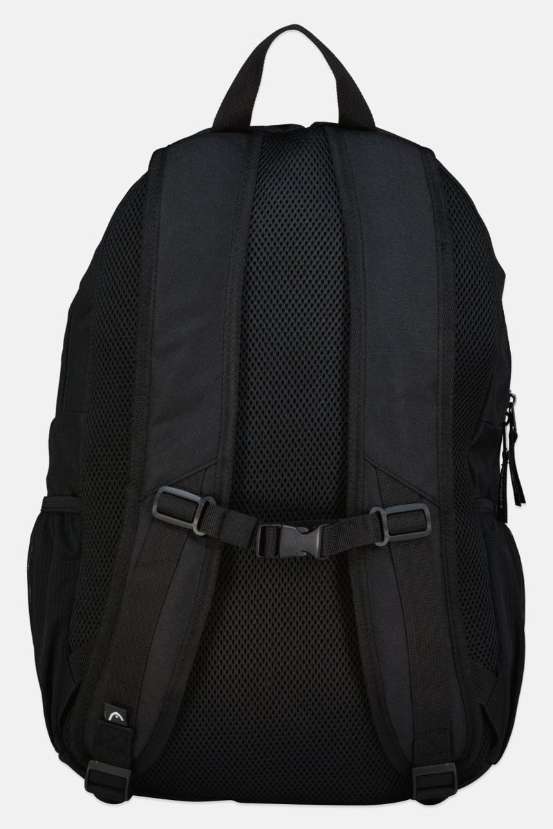 HEAD Men Brand Logo Backpack With Elastic, Black - Image 2