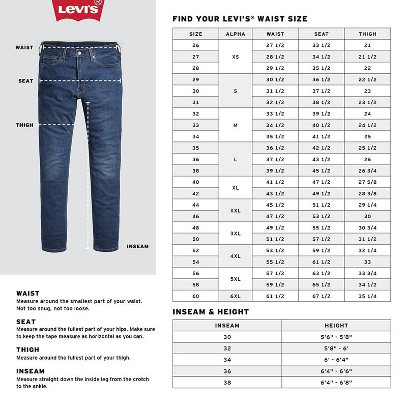 Levi's جينز ليفي للرجال 541 بتصميم رياضي (متوفر أيضًا في الأحجام الكبيرة والطويلة)، (جديد) ستيلث-سترتش، 34W x 32L - Image 2