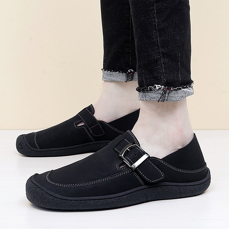 2024 Tiktok Live Selling Plus Size Men'S Shoes Autumn New Outdoor Casual Lazy One-Pedal Doug Shoes - Image 3