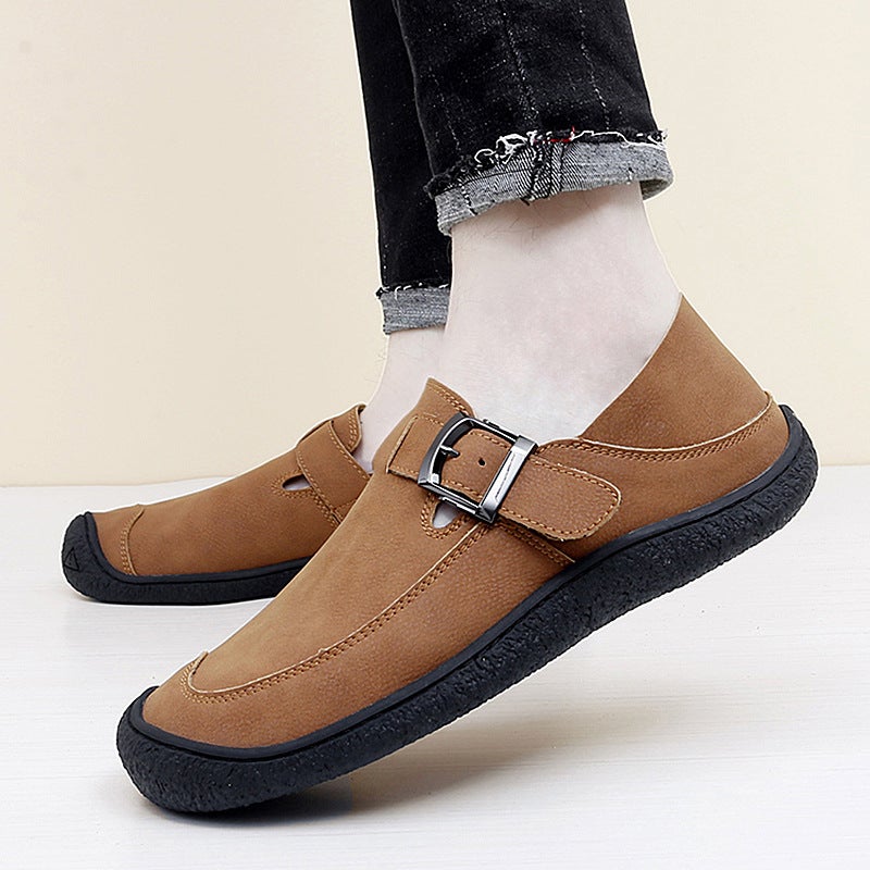 2024 Tiktok Live Selling Plus Size Men'S Shoes Autumn New Outdoor Casual Lazy One-Pedal Doug Shoes - Image 4