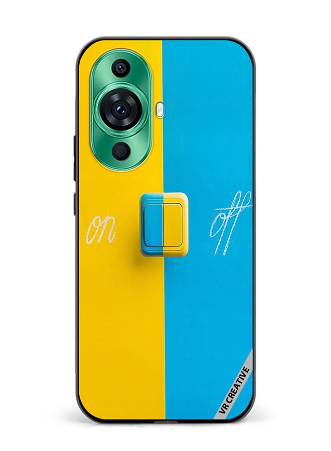 VR CREATIVE Protective Case Cover For Huawei nova 11 Ultra On Off Design Multicolour - Image 1