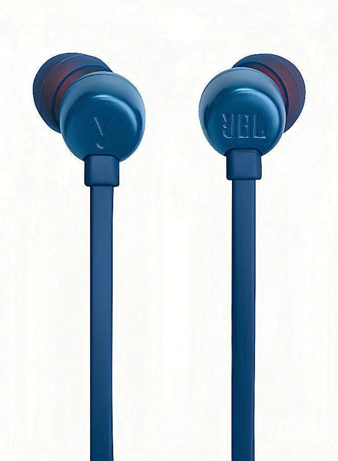 JBL Tune 310C USB-C Wired Hi-Res In-Ear Headphones - Blue - Image 3