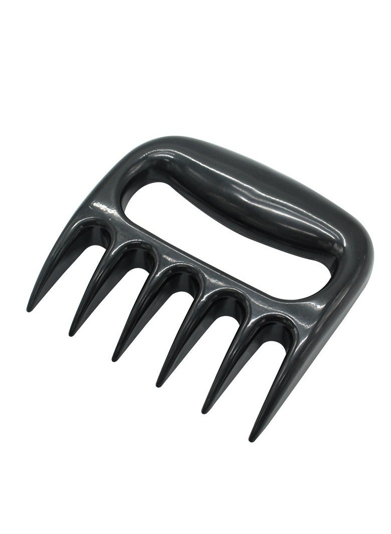 Bear Paws Meat Claws - The Original Meat Shredder Claws for Pulled Pork, USA Made - Easily Lift, Shred, Pull and Serve Pork, Chicken, Brisket and Turkey - Gift for Dad on Father's Day! (Black)  - Image 4
