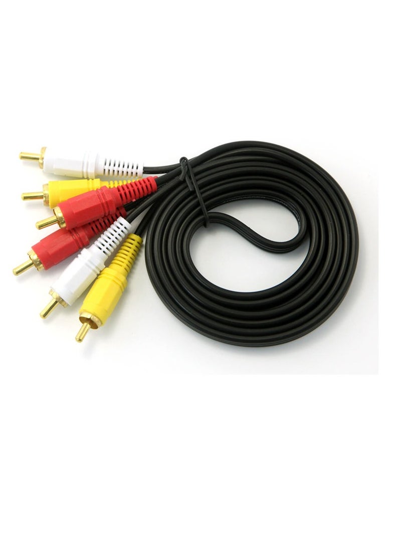 ماركة غير محددة كابلات RCA 3x3 - أسود 