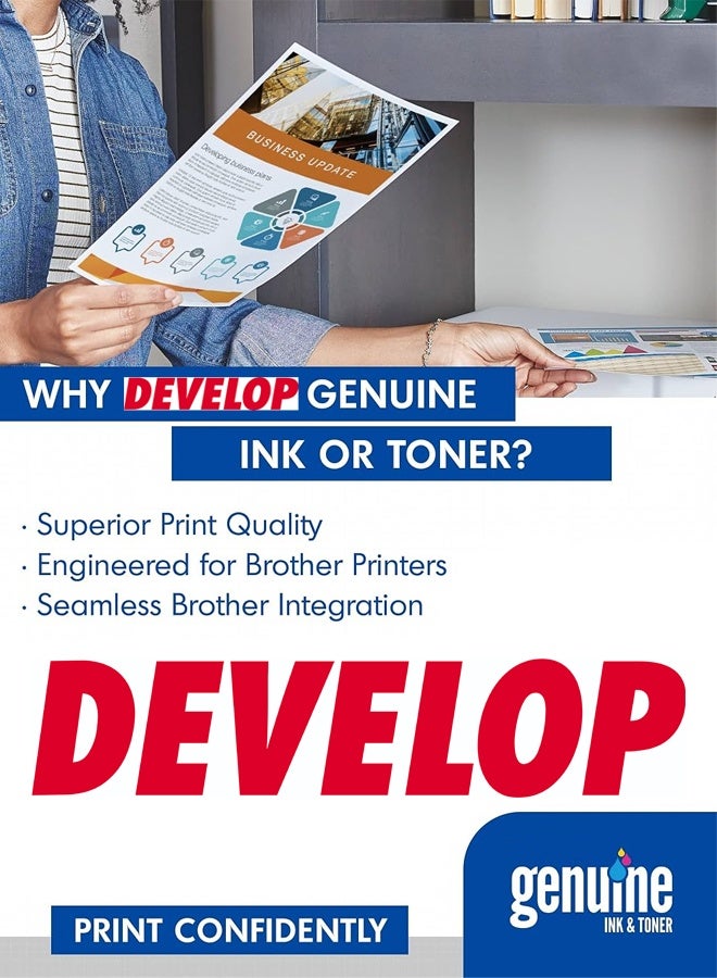 ديفيلوب TN-512 black toner for Develop Ineo: +454, +454e, +554, and +554e models - Image 4