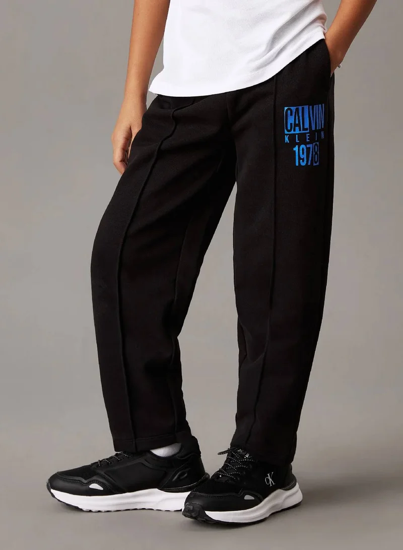 Relaxed Terry Pintuck Joggers