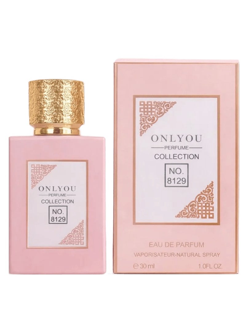 Onlyou Perfume Collection No. 8129 Eau De Parfum 30ML – Luxury Women’s Floral Perfume | Long Lasting Soft Feminine Fragrance Spray - Image 1