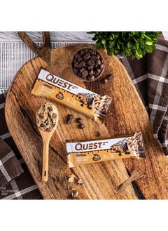 QUEST NUTRITION Dipped Chocolate Chip Cookie Dough Protein Bars, 1.76 Oz, 12 Ct  - Image 4
