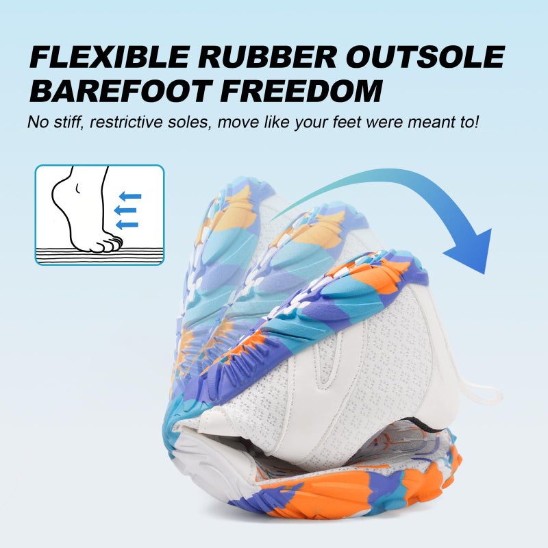 ELETON Hike Barefoot Shoes Womens Men Footwear,Pro-Healthy&Non-Slip Water Shoe for Women Men, Wide Toe Running Shoes Boots Sneakers Unisex - Image 5