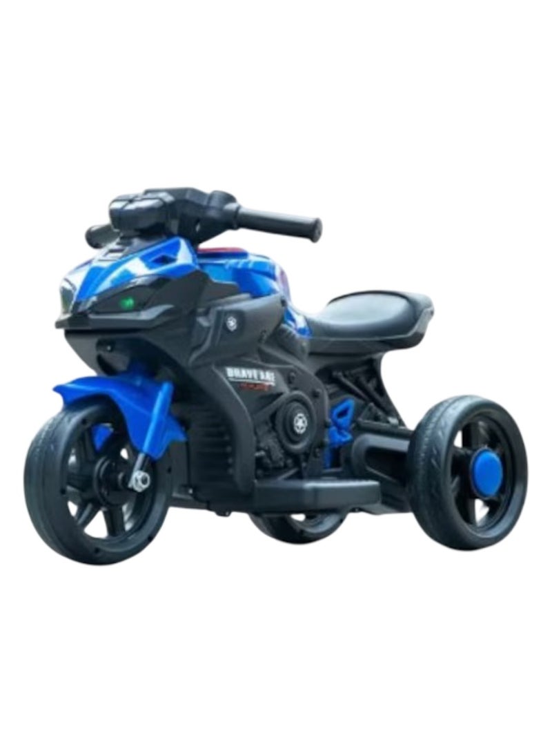 BR 6V Kids Electric Ride-On Motorcycle – Realistic Lights, Music & Safe Three-Wheel Design – Fun & Durable - Image 1