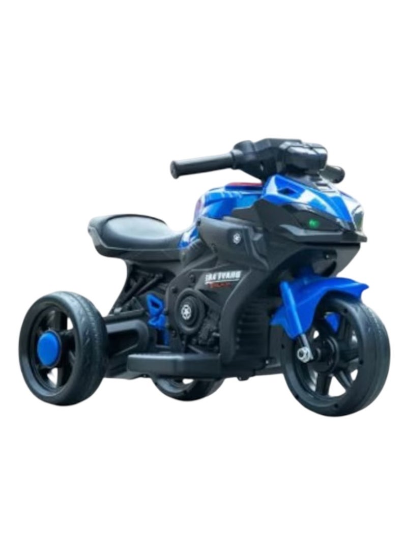 BR 6V Kids Electric Ride-On Motorcycle – Realistic Lights, Music & Safe Three-Wheel Design – Fun & Durable - Image 4