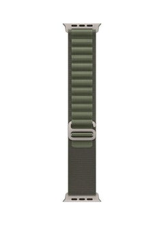Generic 2Pack for Apple Watch Alpine Loop Band 49mm/45mm/44mm Nylon Woven Sport Strap Compatible with iWatch Series 8/Ultra/7/SE/6/5/4/3/2/4 Green/Orange  - Image 5