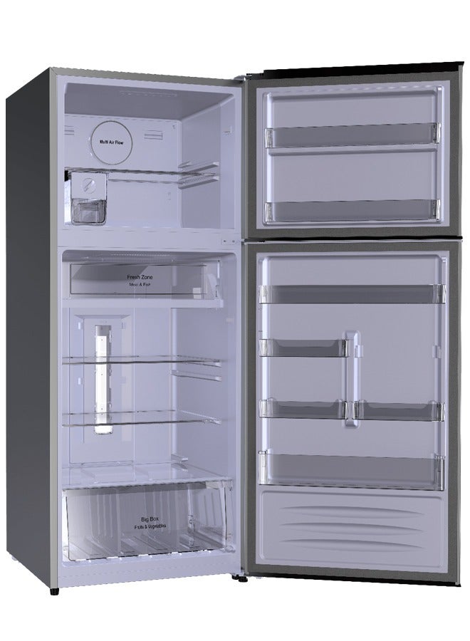 Fresh Fresh Refrigerator 471 Liters Digital No Frost, Black - FNT-M580YB  - Image 2