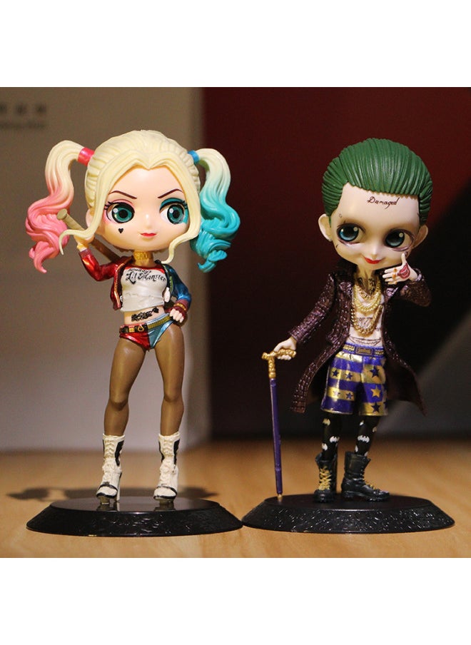 Generic Clown Girl Harry Hermione Reunion Thor Captain Rocky Mulan Princess Hand-made Cake Decorative Ornaments-Color:Single Fred,  - Image 2