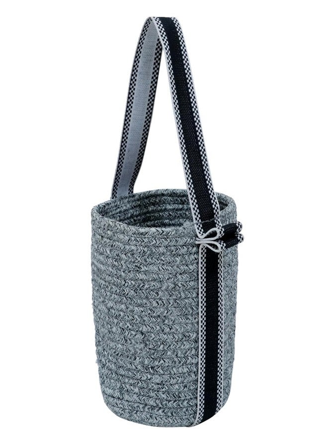 ARIYA Light Grey Handbag Elegant and Stylish Tote with Luxe Detailing Material, Adjustable Strap, Perfect for Sophisticated Outfits and Everyday Use - Image 1