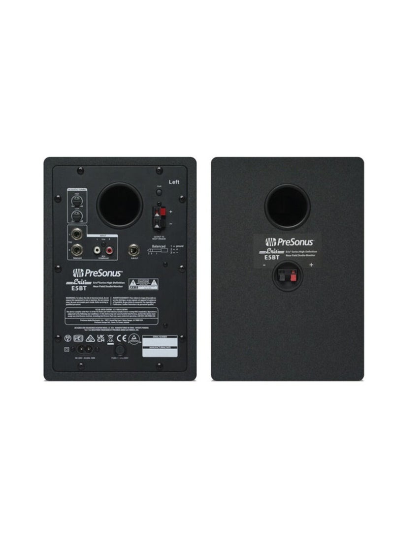 Presonus - PreSonus Eris E5 BT 5.25" Active Media Reference Monitors with Bluetooth (Pair) - Image 1