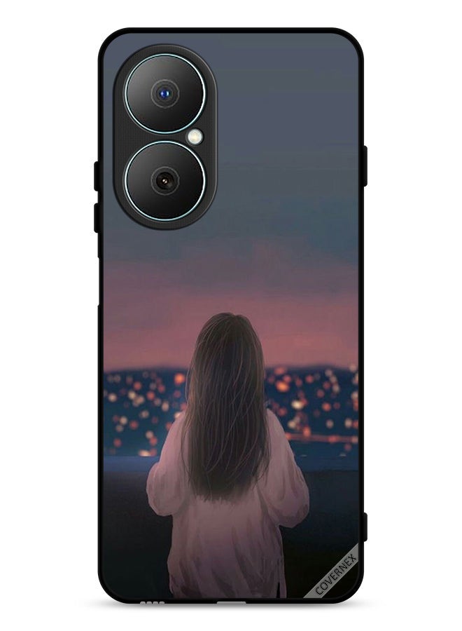 Covernex Huawei Nova Y73 Protective Case Cover Standing Girl